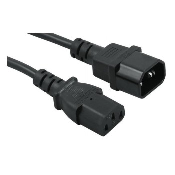 Diggelmann Câble d'appareil 1 m C13-C14 sans halogène Diggelmann Câble d'appareil 1 m C13-C14 sans halogène