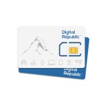 Digital Republic Carte SIM Internet illimité pendant 30 jours - Basse vitesse