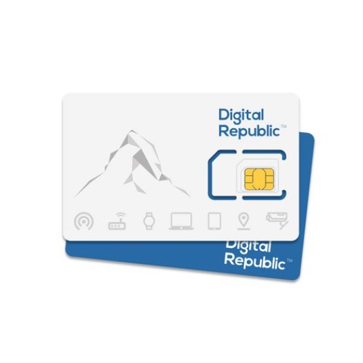 Digital Republic Carte SIM Internet illimité pendant 30 jours - Basse vitesse