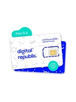 Digital Republic Carte SIM Internet illimité pendant 365 jours – Basse vitesse