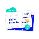 Digital Republic Carte SIM Internet illimité pendant 365 jours – Haute vitesse