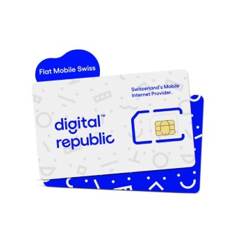 Digital Republic Carte SIM Flat Mobile Swiss 30 jours illimités