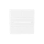 dingz front white, Frontset for dingz base