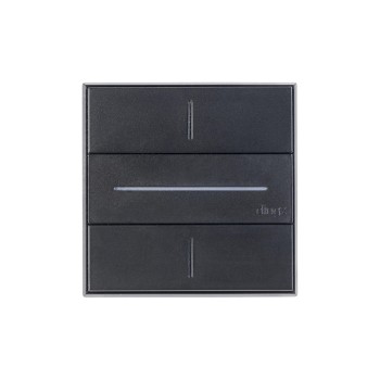 dingz front black , Frontset for dingz base