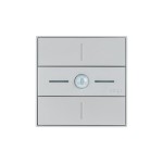 dingz plus WiFi-Schalter hellgrau, Kompletsett for UP Montage