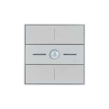 dingz plus WiFi-Schalter hellgrau, Kompletsett for UP Montage