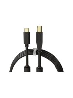 DJ Techtools Chroma Cable USB-C vers USB-B, 1,5 m, noir