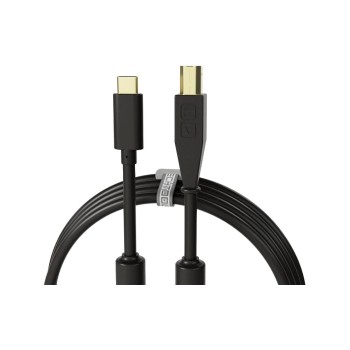 DJ Techtools Chroma Cable USB-C vers USB-B, 1,5 m, noir