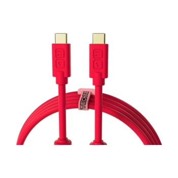 DJ Techtools Chroma USB-C, 1,0 m, rouge