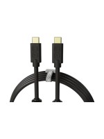 DJ Techtools USB-C vers C Optimisé pour l'audio, noir