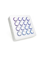 DJ Techtools Midi Fighter Spectra 16 boutons d'arcade, blancs