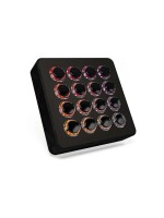 DJ Techtools Midi Fighter Spectra 16 touches d'arcade, noir