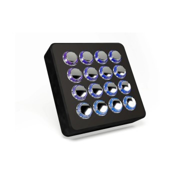 DJ Techtools Midi Fighter Spectra ,Argent, édition limitée