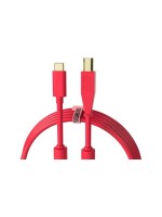 DJ Techtools Chroma Cable , USB-C vers USB-B, rouge, 1.50 m