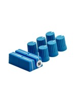 DJ Techtools Kit Chroma Pack Lite Blue Boutons de rechange pour potiche, bleus