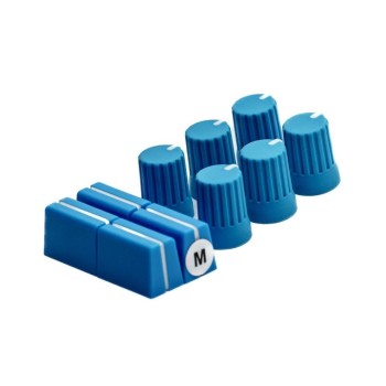 DJ TechTools Chroma Pack Lite Blue Set, Austauschpotiknöpfe Blau DJ TechTools Chroma Pack Lite Blue Set, Austauschpotiknöpfe Blau