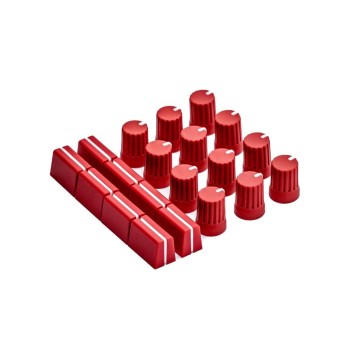DJ TechTools Chroma Pack Pro, Potiknopf-Set Rot DJ TechTools Chroma Pack Pro, Potiknopf-Set Rot