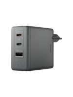 DJI Chargeur GaN 140 W (UE) 140 W GaN, 3 ports USB-C et USB-A