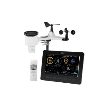 dnt WiFi-Wetterstation WeatherScreen PRO, with Funk-Solar-Kombisensor, Raumklimasens dnt WiFi-Wetterstation WeatherScreen PRO, with Funk-Solar-Kombisensor, Raumklimasens