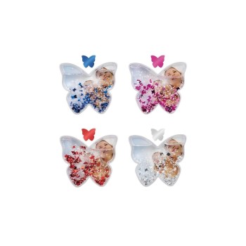 Dörr Schneekugel Schmetterling, 9x10x2.7 cm, Pailettenschmetterlinge Dörr Schneekugel Schmetterling, 9x10x2.7 cm, Pailettenschmetterlinge