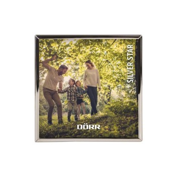 Dörr Bilderrahmen Silver Star Toskana, Metall, 20 x 20 cm, Silber, glänzend Dörr Bilderrahmen Silver Star Toskana, Metall, 20 x 20 cm, Silber, glänzend