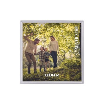 Dörr Bilderrahmen Silver Star Roma, Metall, 15 x 15 cm, Silber, matt Dörr Bilderrahmen Silver Star Roma, Metall, 15 x 15 cm, Silber, matt