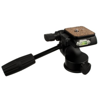 Dörr Stativkopf 3D Fluid Style, 3-Wege-Kopf, mit Wasserwaage