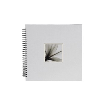 Dörr Spiralalbum Unitex Weiss 34 x 34, Bildfor 34 x 34 cm, 20 Blätter | 40 Seiten