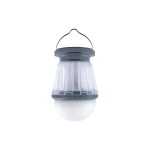 Dörr Lampe de camping Anti-moustique solaire - Gris clair
