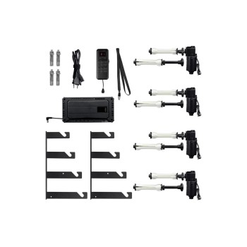 Dörr Funkt Motor Rollenaufhänger, für 4 Papierhintergründe Dörr Funkt Motor Rollenaufhänger, für 4 Papierhintergründe