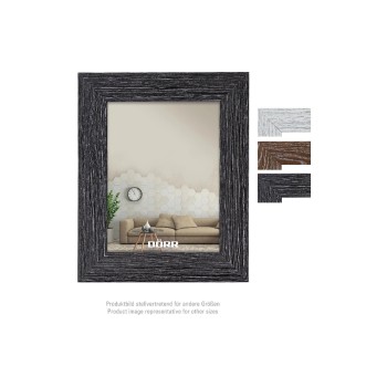 DÖRR Bilderrahmen Cottage, Dunkelgrau, Kunststoffrahmen, 40x50 cm DÖRR Bilderrahmen Cottage, Dunkelgrau, Kunststoffrahmen, 40x50 cm