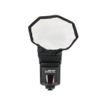 Dörr Mini Octagon Softbox, für Aufsteckblitze, 13.5cm Durchmesser