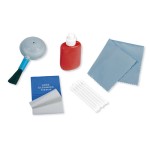 Dörr Reinigungs-Kit 5-tlg. CK-05, Blasepinsel, Fluid, Stäbchen, Papier u Tuch