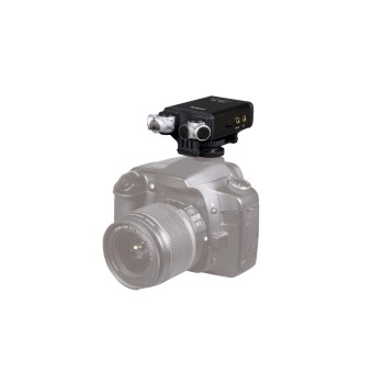 Dörr Stereo Mikrofon CWA-120, zur Verwendung mit DSLR, Systemkameras