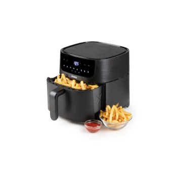 Domo Friteuse à air chaud DO539FR 1.5 kg, Noir Domo Friteuse à air chaud DO539FR 1.5 kg, Noir