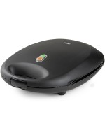 Domo Appareil à sandwich et gaufrier Noir