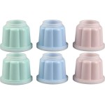 Dr. Oetker Puddingformen mit Deckel, mit Deckel, 6 Stück