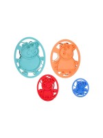 Dr.Oetker Kits d’emporte-pièces Peppa Pig, 4pcs.