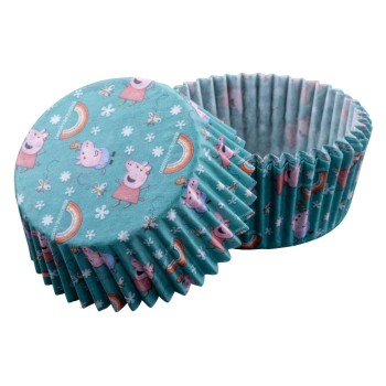 Dr.Oetker Moule à muffins Peppa Pig 50 Pièce/s