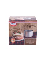 Dr.Oetker The Vintage Bakery Acier inoxydable argenté, Ø 10-18 cm