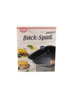Dr. Oetker Brat-/Auflaufform Grau-Braun, 27x33x6cm
