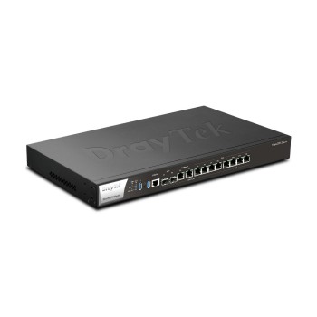 DrayTek Vigor3912: MultiWAN Router, 500xVPN, 2xSFP+, 2x2.5GE WAN, 8xGE LAN/WAN DrayTek Vigor3912: MultiWAN Router, 500xVPN, 2xSFP+, 2x2.5GE WAN, 8xGE LAN/WAN
