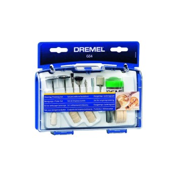 DREMEL Zubehörset Reinigen/Polieren 684, Zubehörbox 684 zum Reinigen und Polieren DREMEL Zubehörset Reinigen/Polieren 684, Zubehörbox 684 zum Reinigen und Polieren