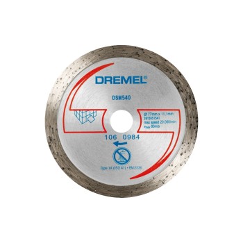 Dremel DSM540 Fliesen-Diamant-Trennscheibe Dremel DSM540 Fliesen-Diamant-Trennscheibe