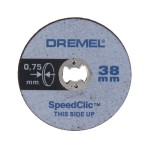 DREMEL EZ SpeedClic SC409, dünne Trennscheiben Durchm. 38,0 mm