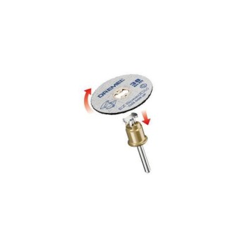 DREMEL EZ SpeedClic Starter-Set SC406, SC-Aufspanndorn, 2 Metall-Trennscheiben DREMEL EZ SpeedClic Starter-Set SC406, SC-Aufspanndorn, 2 Metall-Trennscheiben