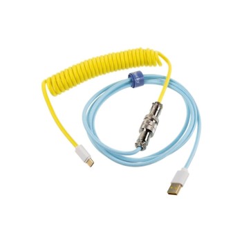 Ducky Premicord Cotton Candy USB Typ C to A, USB Typ C auf Typ A, 1.8m Ducky Premicord Cotton Candy USB Typ C to A, USB Typ C auf Typ A, 1.8m