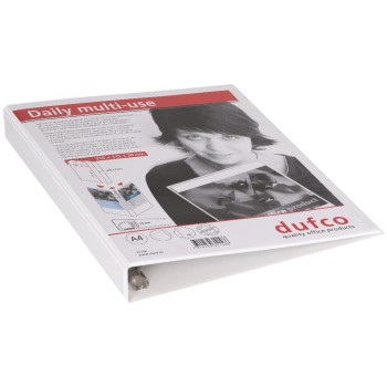 dufco Classeur 3,8 cm, Blanc dufco Classeur 3,8 cm, Blanc