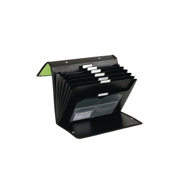 dufco Classeur à soufflet Dossier flip A4 Soft Touch Vert dufco Classeur à soufflet Dossier flip A4 Soft Touch Vert