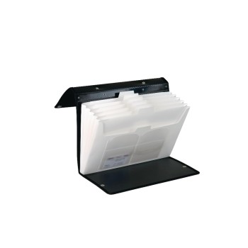dufco Classeur à soufflet Dossier flip A4 Soft Touch Noir dufco Classeur à soufflet Dossier flip A4 Soft Touch Noir